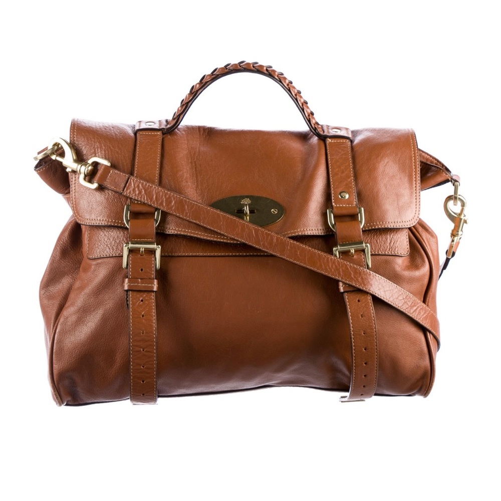 Mulberry top handle bag